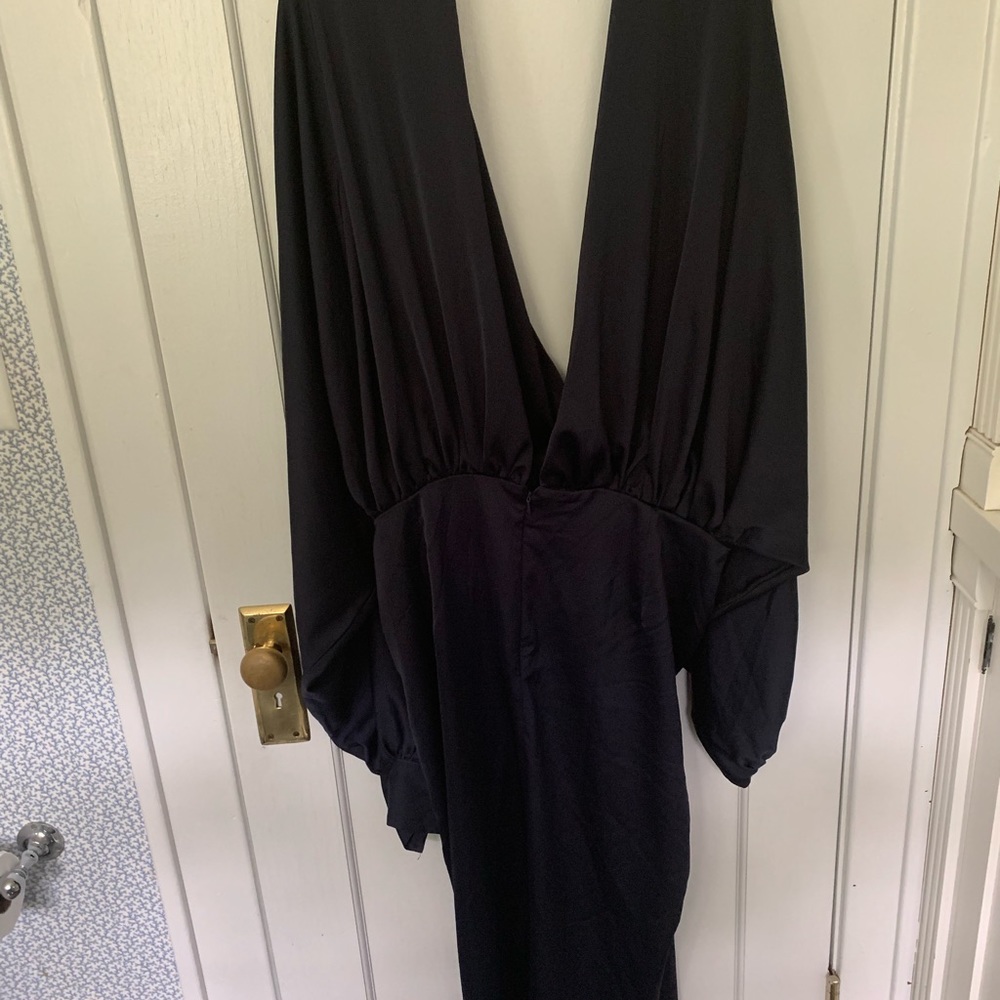 Asos tall deep plunge dress